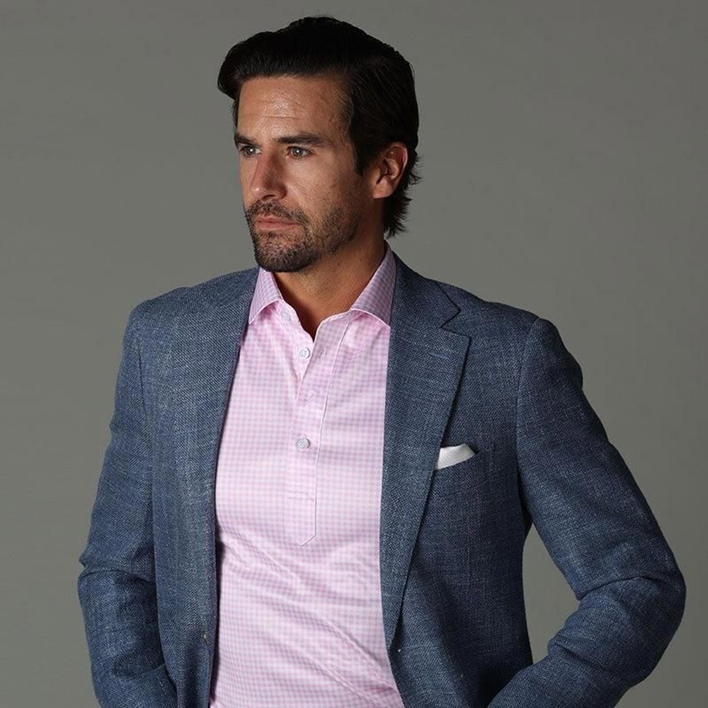 Collars & Co. NWT Semi-Spread Collar Polo Original Fit - Size Medium - Picture 3 of 6